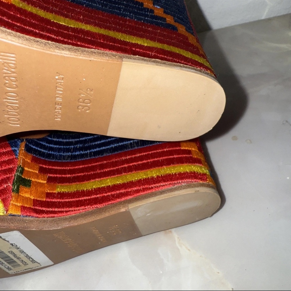 Roberto Cavalli wedges size 36.5 - Picture 6 of 16